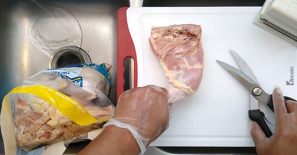 Finished Trimming Leg Quarter